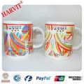 11OZ Straight Decor Porcelain Cups/Personalized Porcelain Mugs/Ceramic Customised Mugs